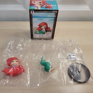 Banpresto Q POSKET Disney vol 2 Ariel The Little Mermaid Mini Figure NEW SEALED
